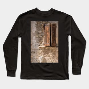 Brown shutters. Long Sleeve T-Shirt